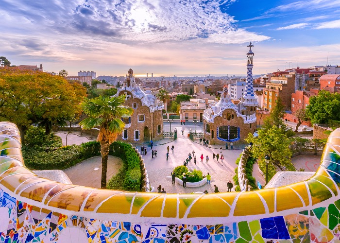 Gaudí's Park Güell in Barcelona (image: Shutterstock)