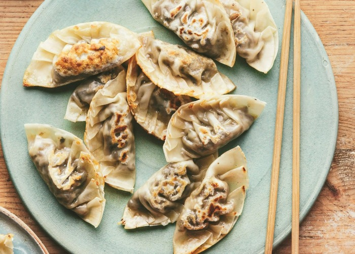 Lena Headey's miso mushroom dumplings recipe