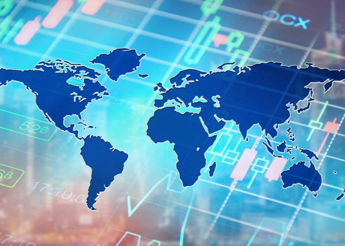 Which nations hold the biggest piece of world economic power?