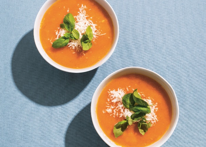 Carrot and paprika soup recipe