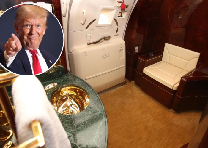 Make Bathrooms Great Again! Donald’s Leather-Covered Toilet Trumps the Rest