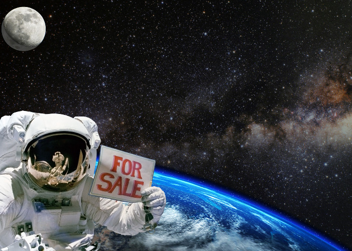 The man who made millions by selling the Moon