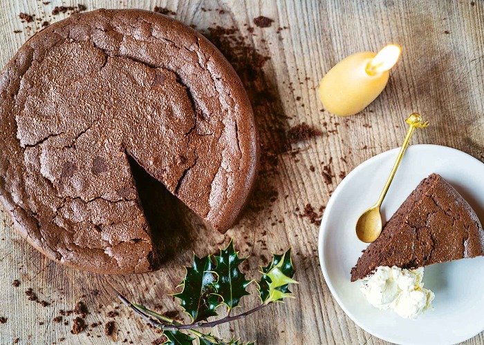 Chestnut and chocolate cake recipe