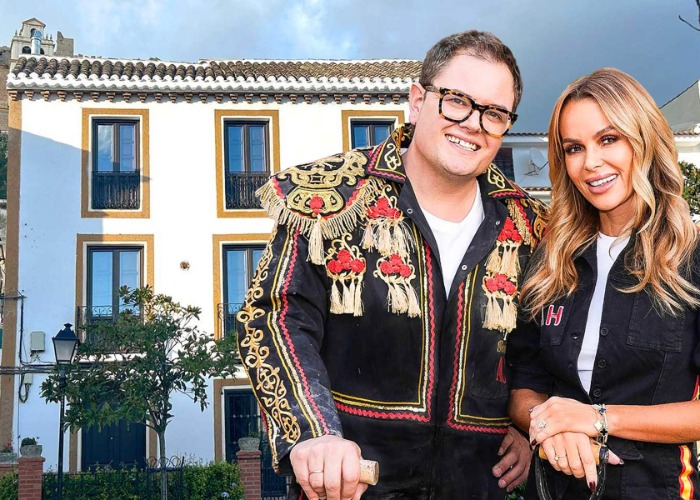See inside Alan Carr and Amanda Holden's incredible Casa Alamanda renovation