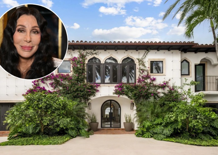 Cher's Former Miami Home Lists For A Whopping $42.5m – Take A Look Inside