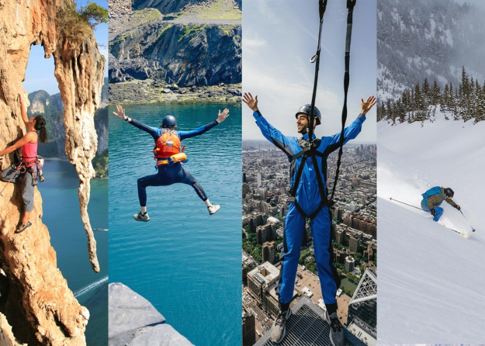 The world's most thrilling outdoor experiences, ranked
