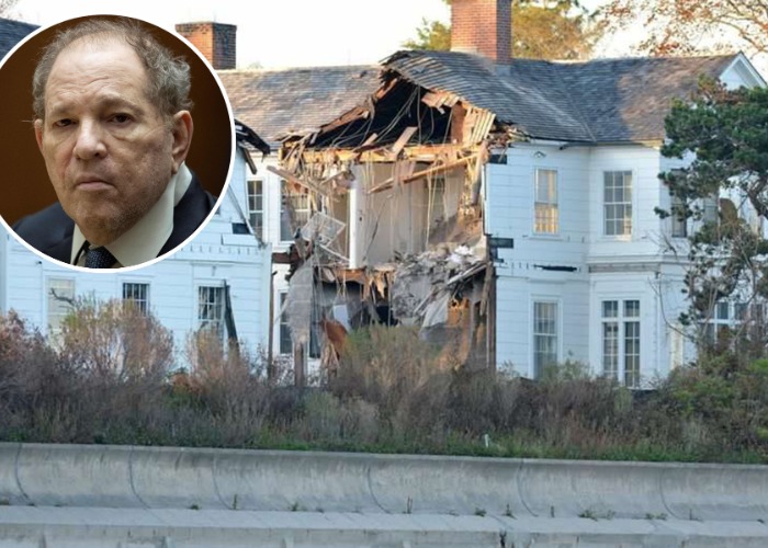 Auf diesem Millionen-Grundstück stand Harvey Weinsteins Abrissvilla