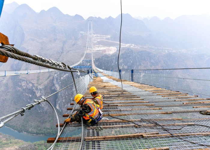 So schnell und günstig baute China die höchste Brücke der Welt