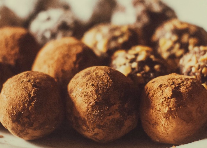 Indulgent truffles with a protein hit recipe