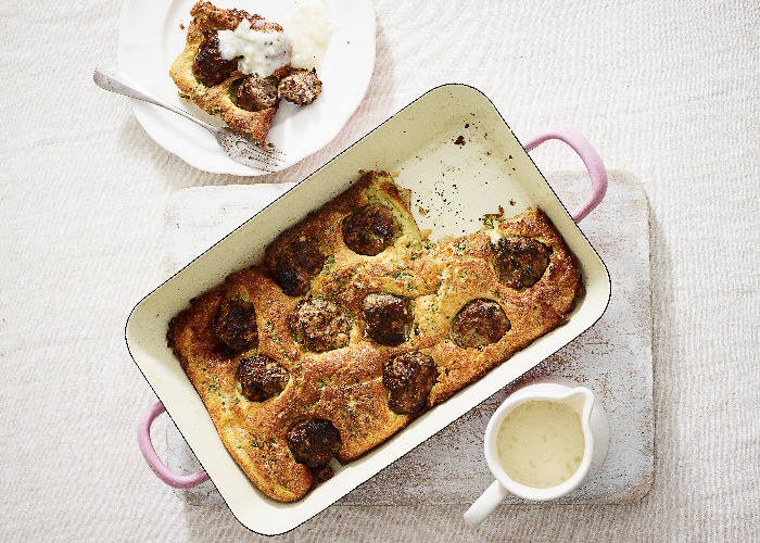 Mary Berry's toad in the hole (Image: Mary Berry's Complete Cookbook/DK)