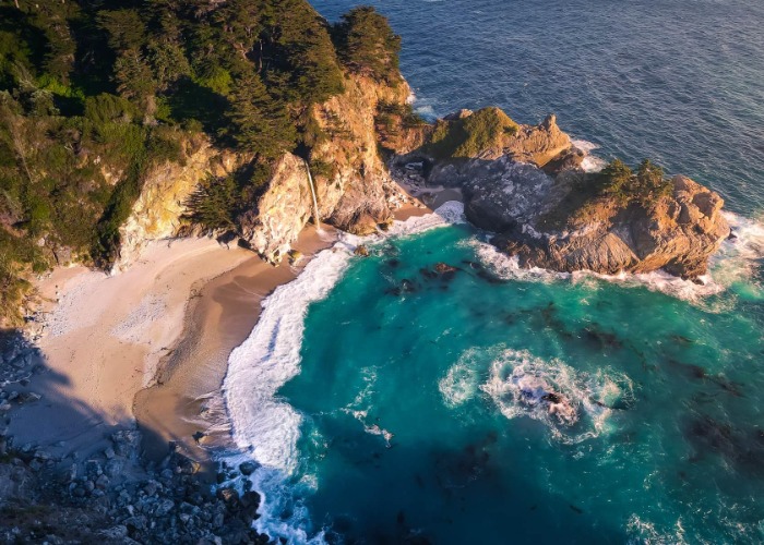 Stunning aerial images of America's most beautiful beaches