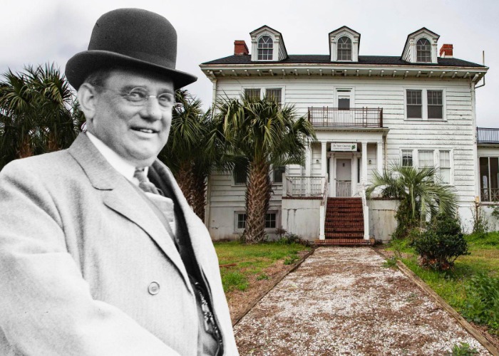 See a famous Georgia mansion before it burned to the ground