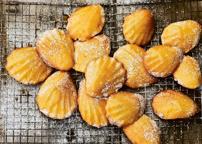 Seaside madeleines recipe