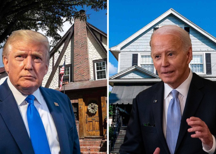 Trump vs Biden: the surprising childhood homes of US presidents