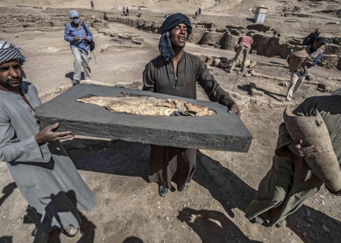 The recently discovered Egyptian city that rivals Pompeii