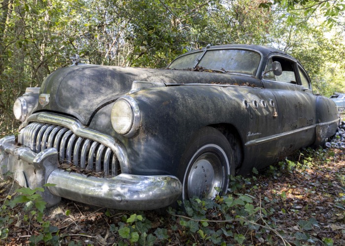 The abandoned home that hides amazing treasures