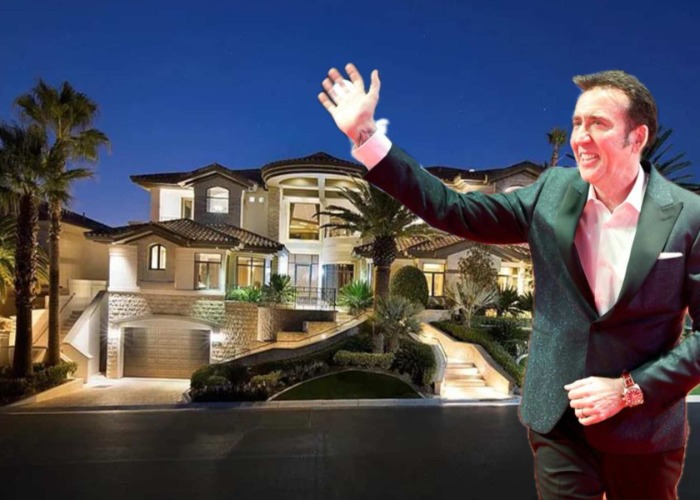 Tour the Bizarre Properties of Nic Cage, Who Blew $150 MILLION 
