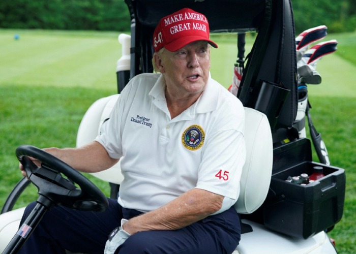 Trump’s favourite ‘hobby’ made him half a BILLION last year
