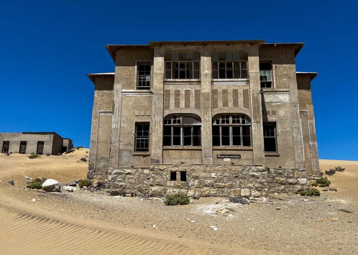 Explore The Eerie Ghost Town Swallowed By Sand