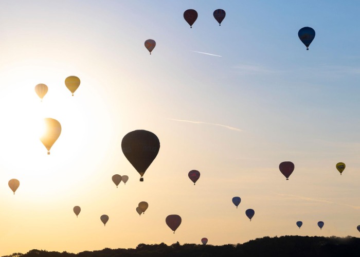 Once in a lifetime hot air balloon rides around the world