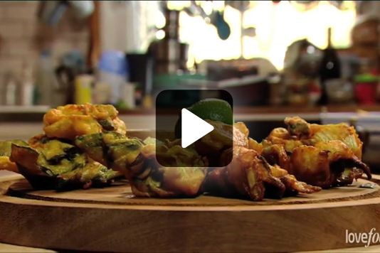 Allegra McEvedy's bok choy fritters recipe