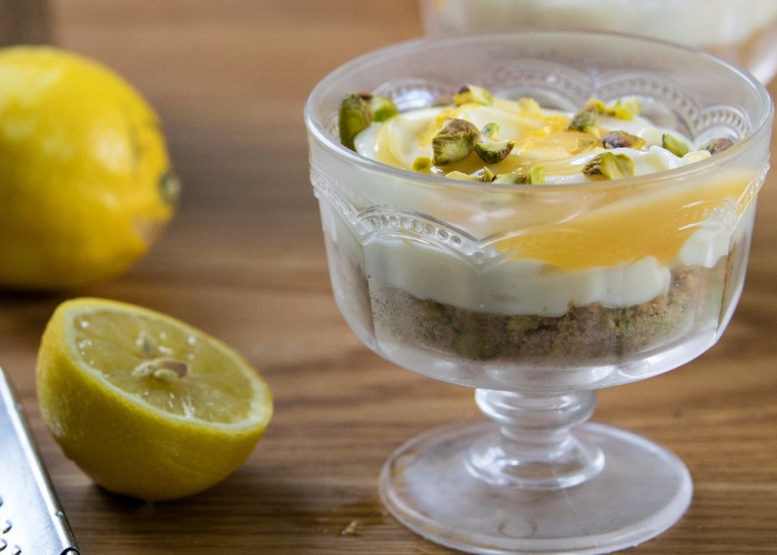 Martha Collison’s lemon and pistachio cheesecake recipe