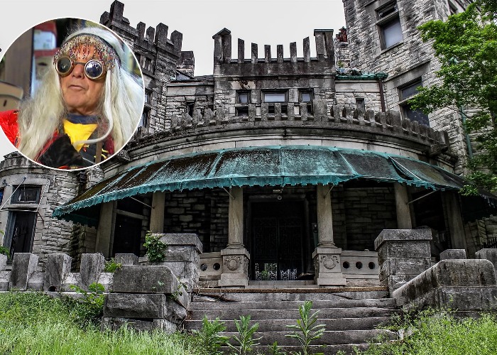 Einblicke in die verlassene Schlossvilla eines exzentrischen Millionärs