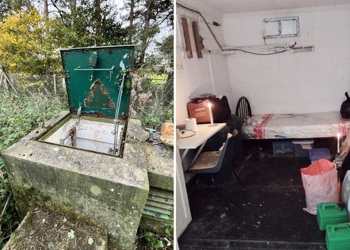 Awesome abandoned bunkers for sale