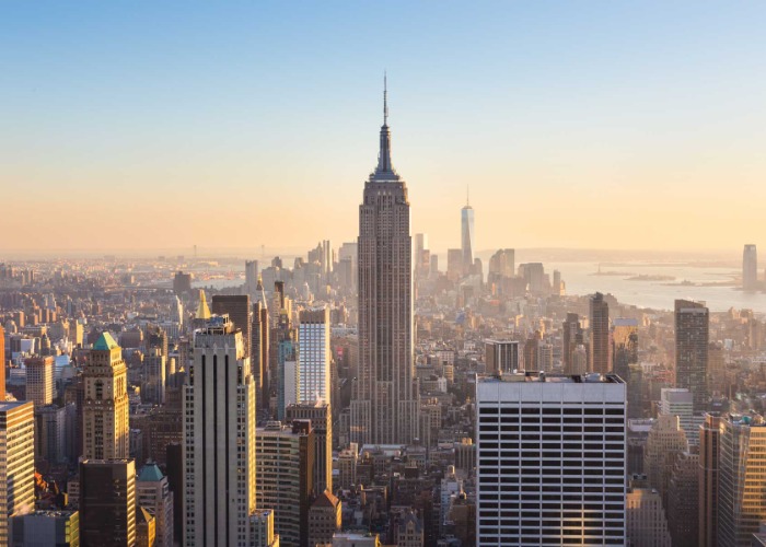 The tallest skyscrapers dominating the US skyline