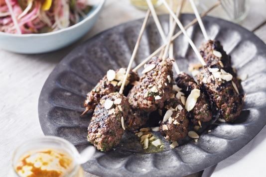 Heston Blumenthal's beef kebabs in spicy tomato sauce recipe