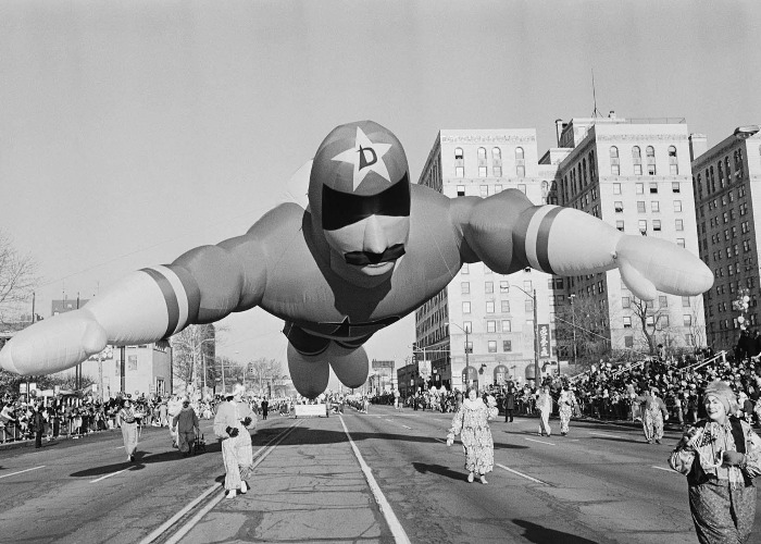 Detroit thanksgiving parade 1950