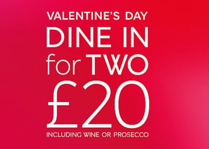 M S Valentine S Day Dine In Meal Deal Special What S On Offer