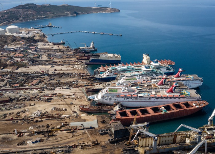 Extraordinary images of boat boneyards, where ships go to die