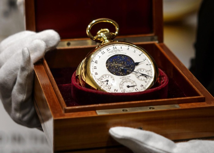 The ultimate ranking of the world's most expensive watches