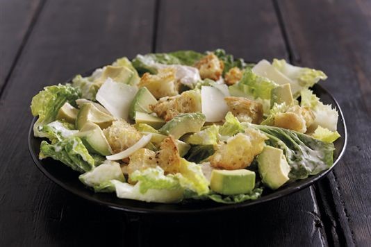 Chicken and avocado Caesar salad recipe