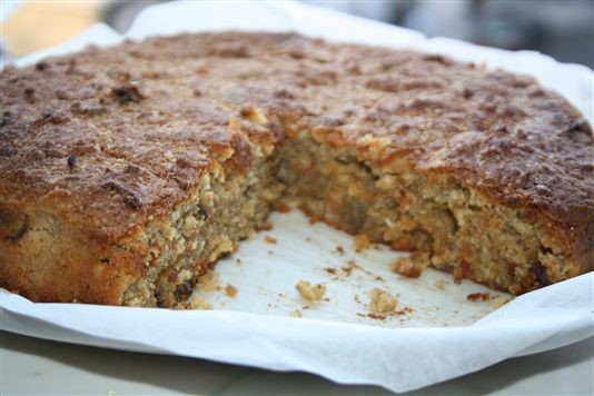 Carrot, pistachio and coconut cake recipe