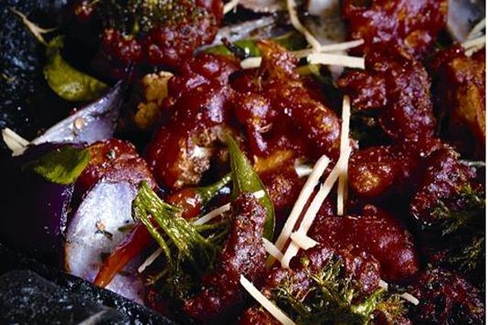 Cauliflower and broccoli stir-fry recipe