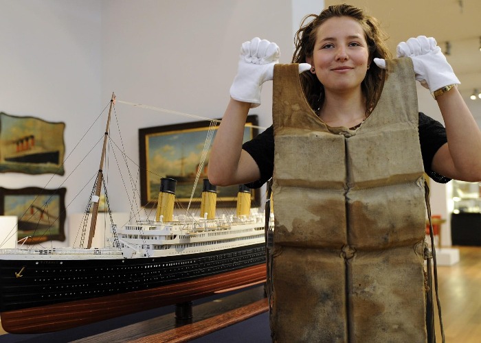 Diese Titanic-Artefakte waren ein Vermögen wert