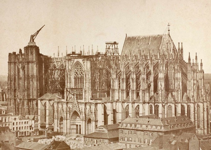 30 der bekanntesten Wahrzeichen Deutschlands in historischen Fotos