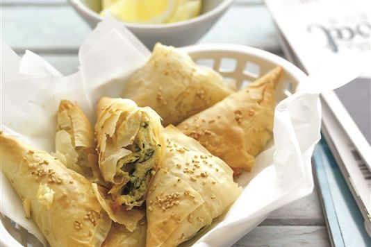 Filo triangles recipe