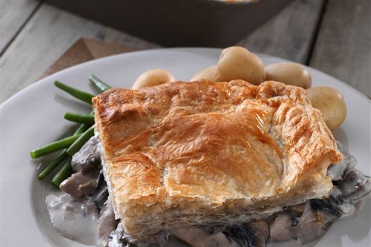 James Martins Chicken And Wild Mushroom Pie Recipe