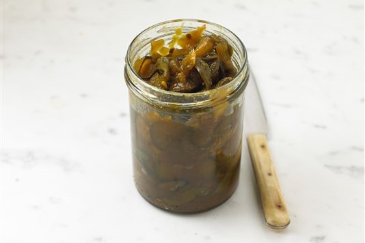 Runner bean and courgette chutney recipe