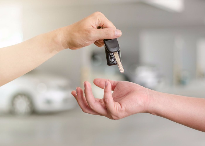 Handing Over Car Keys