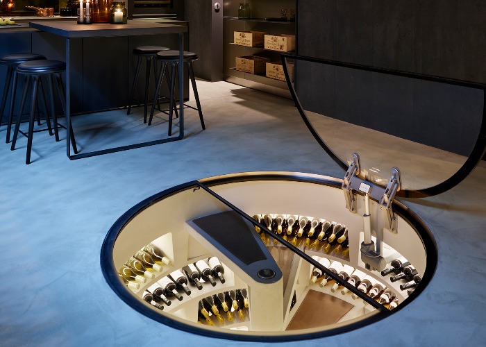 9 Of The Coolest Built In Wine Racks