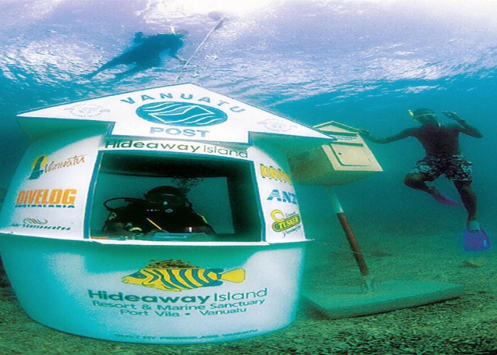 An underwater post office and more of the world's weirdest attractions