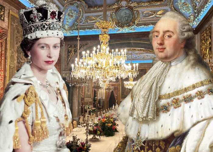 Ein Blick in die prachtvollen Speisesäle europäischer Royals