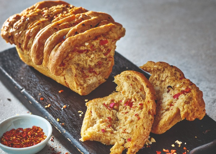 Lottie Bedlow's chilli and garlic loaf recipe