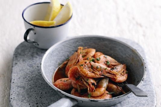 Dermot O'Leary's hot and spicy prawns recipe