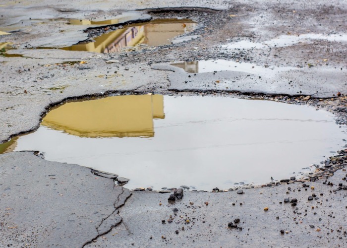 The Budget could deal with potholes (image: Shutterstock)