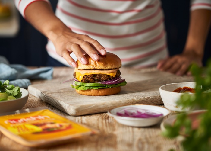 Sweet potato, black bean and quinoa burger recipe